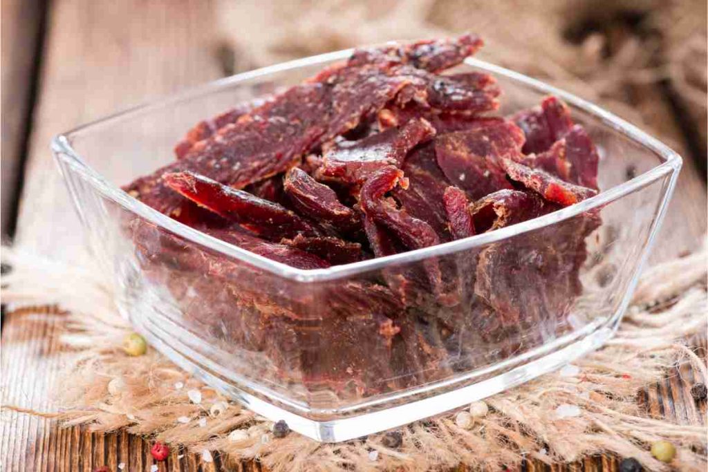 Jerky carne essiccata 