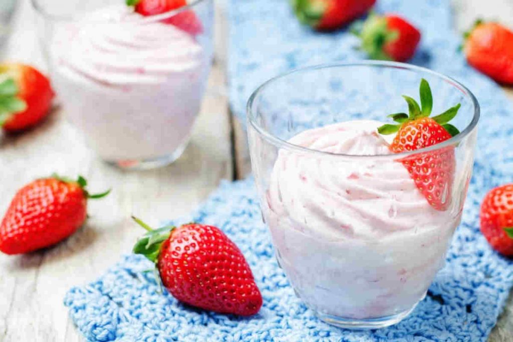 Mousse alle fragole