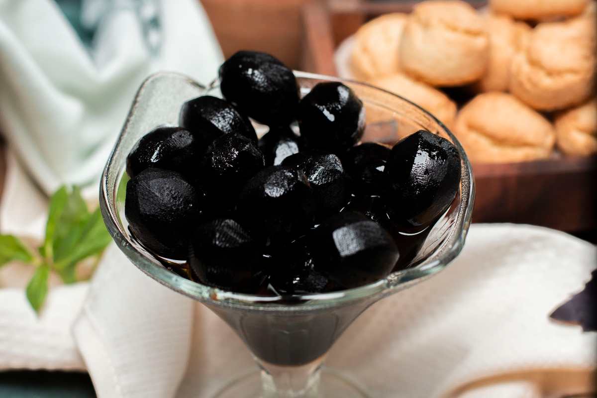 biscotti olive nere