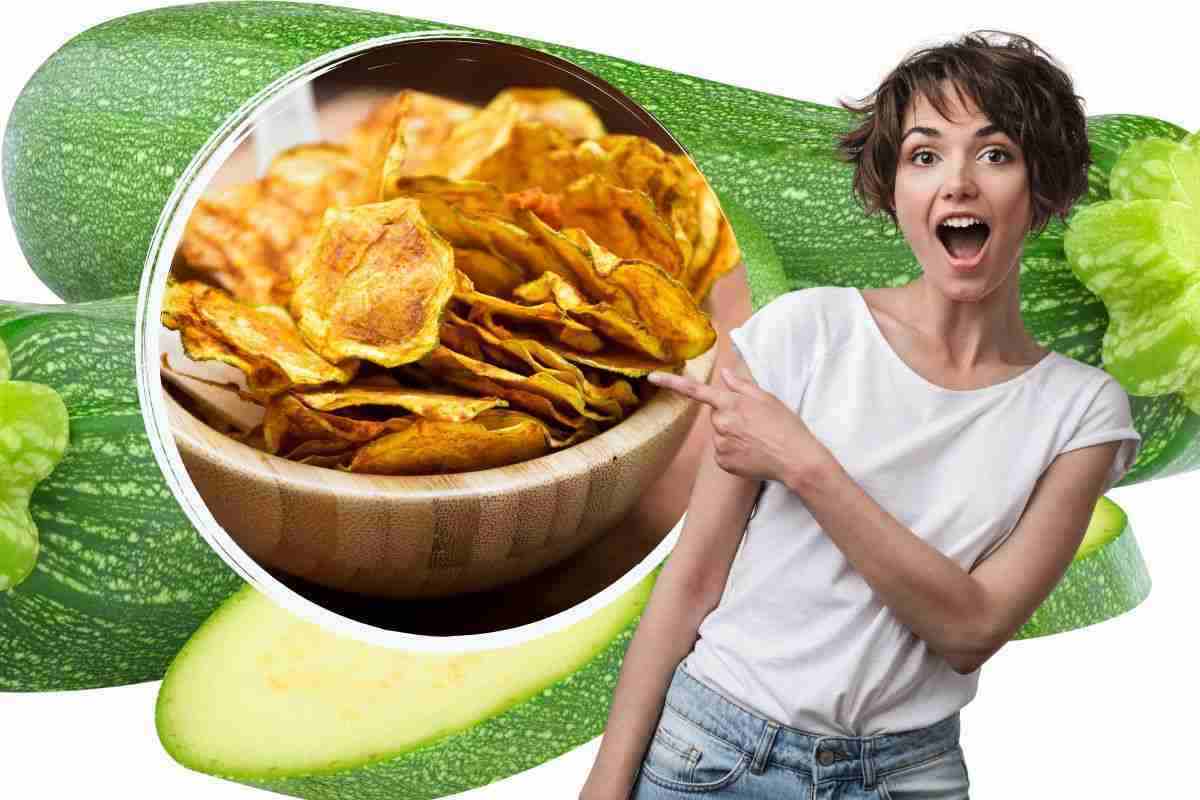 Chips di zucchine, più buone delle patatine fritte e perfette per uno snack salato diverso dal solito: anche i più piccoli le ameranno