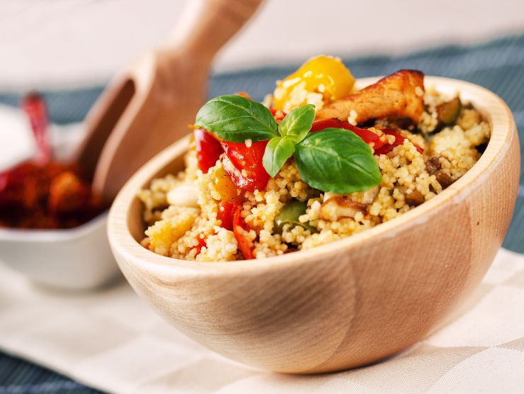 ricetta cous cous salmone e rucola