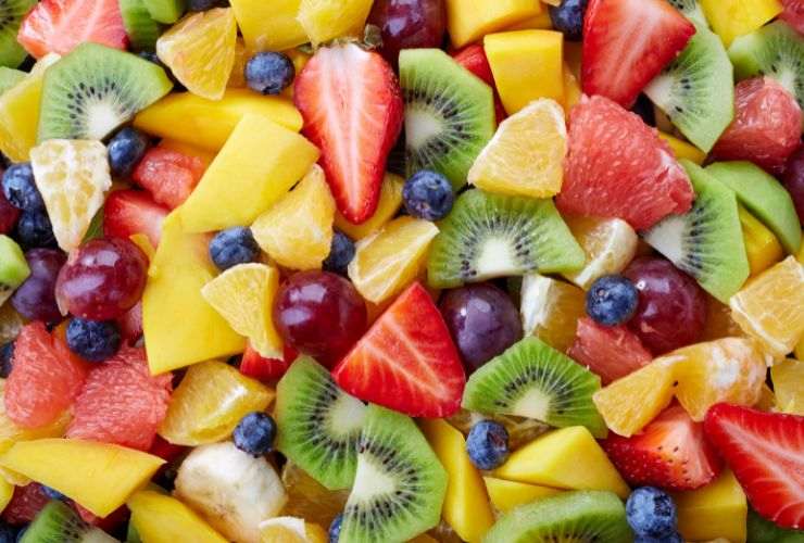 frutta a basso contenuto di zuccheri