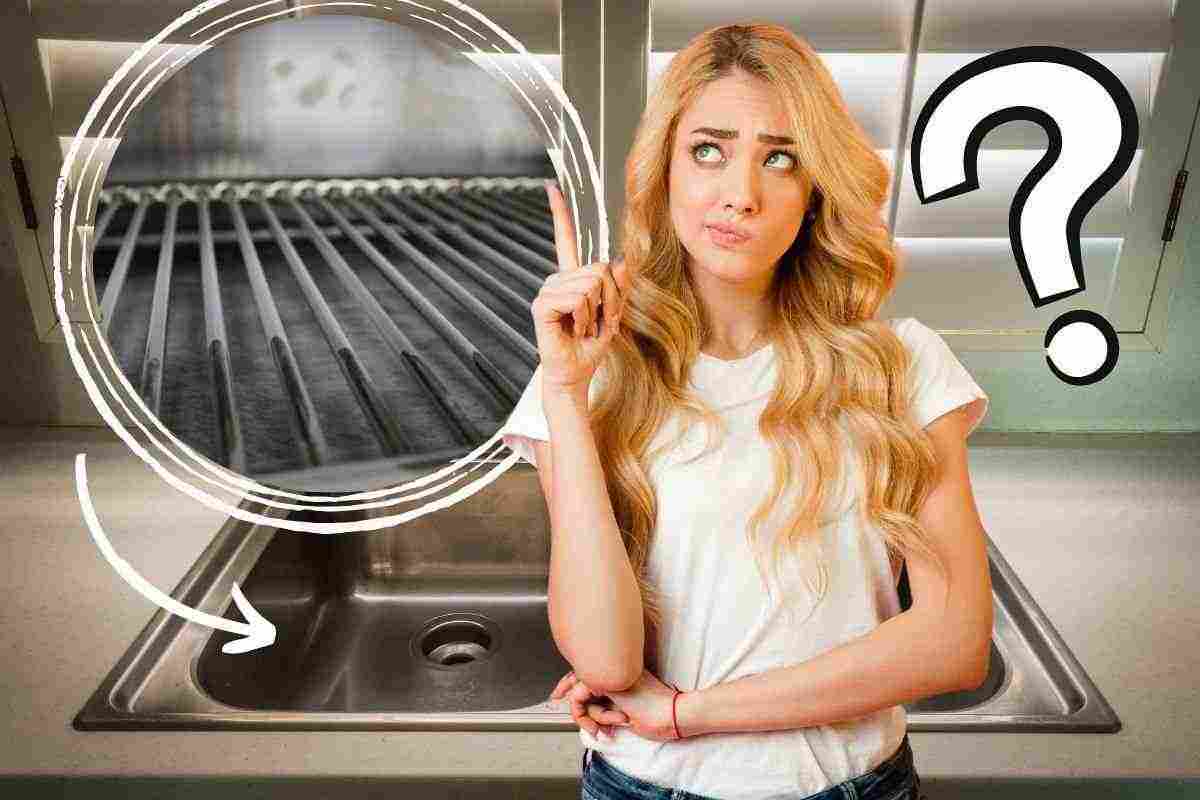 Molti stanno posizionando la griglia del forno sul lavello: da oggi lo farai anche tu, risolverai un problema inaspettato