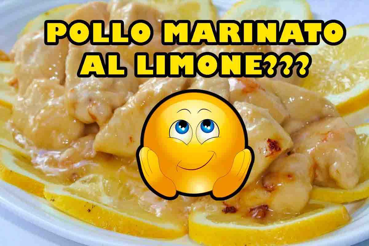 Pollo marinato al limone, stasera la cena ha un sapore fresco e delicato che mette d’accordo tutti