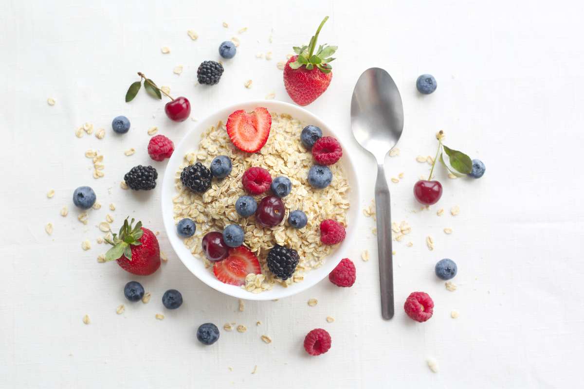 colazione porridge calorie grassi