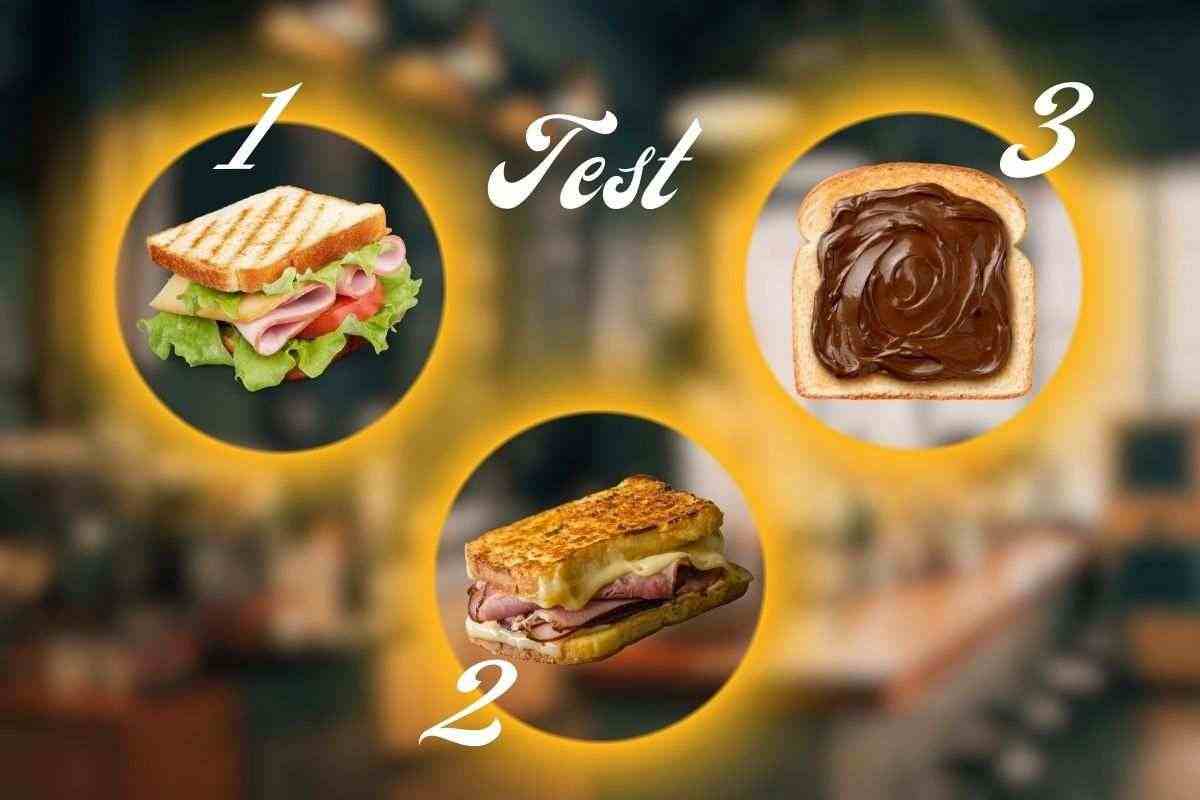 Test, scegli il toast che più ti attira e scopri cosa pensano i tuoi amici di te