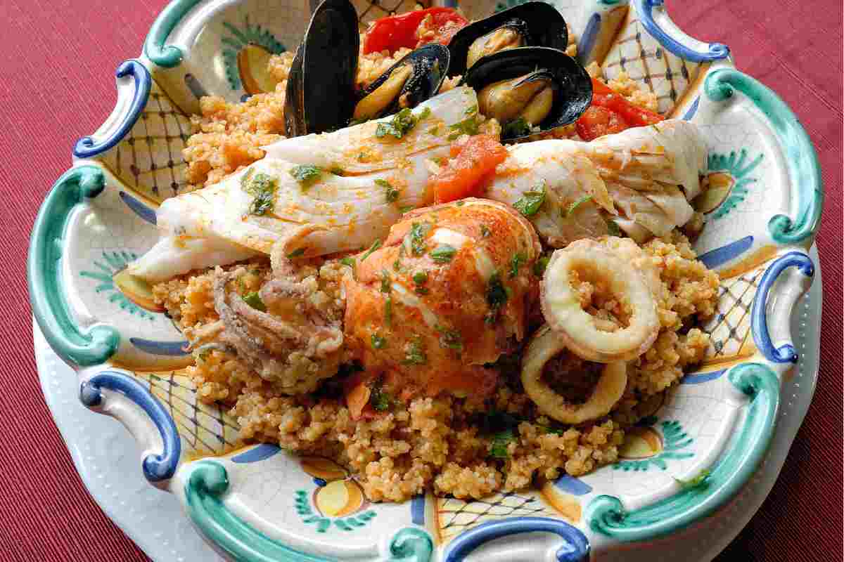 Cous cous alla trapanese ricetta