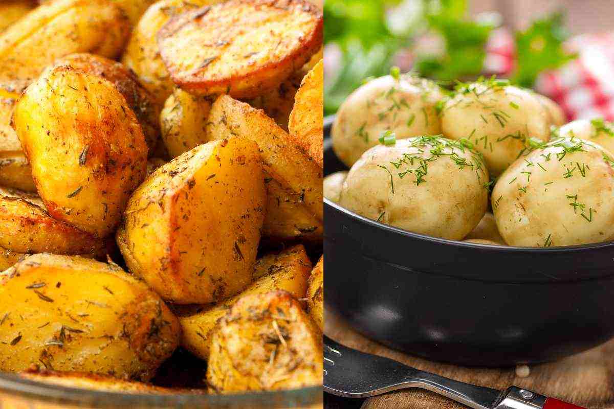 Conviene più fare le patate al forno o bollite?