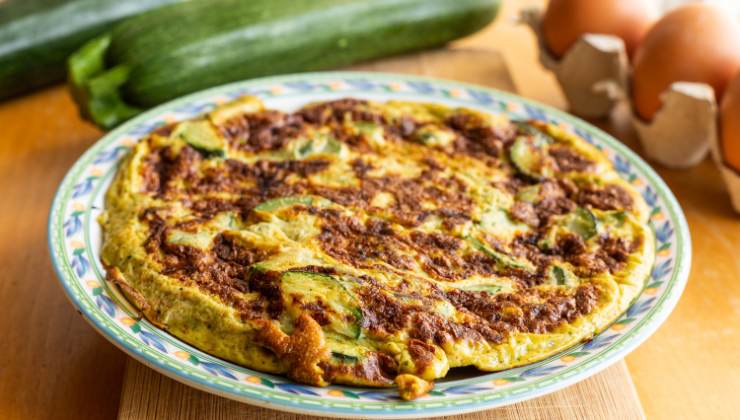 Frittata soffice alta dieta