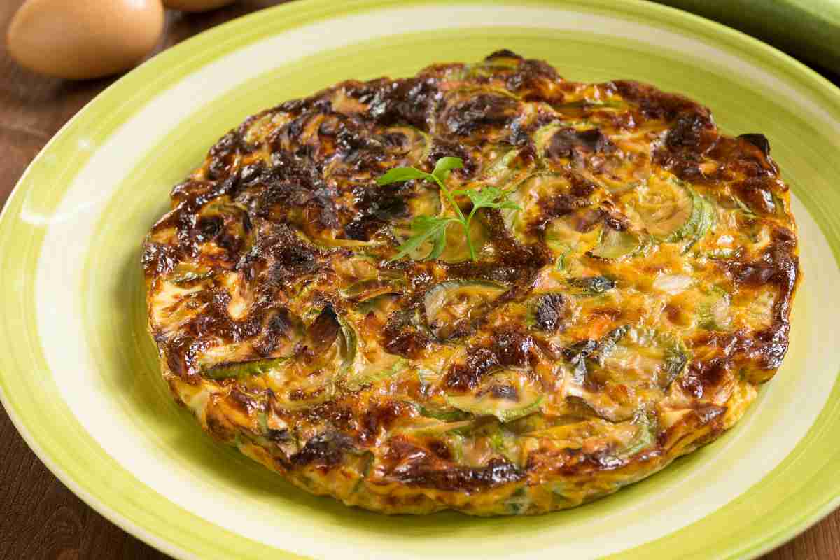 Frittata alta soffice senza olio