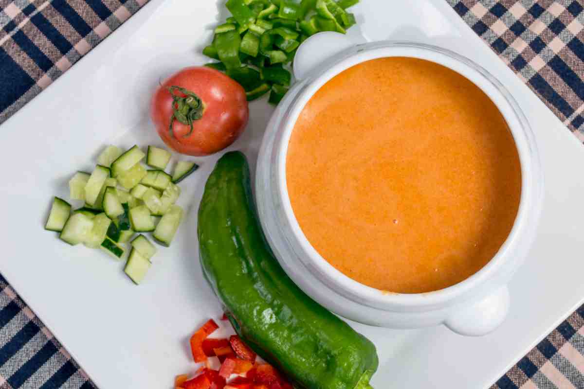 ricetta gazpacho facile 