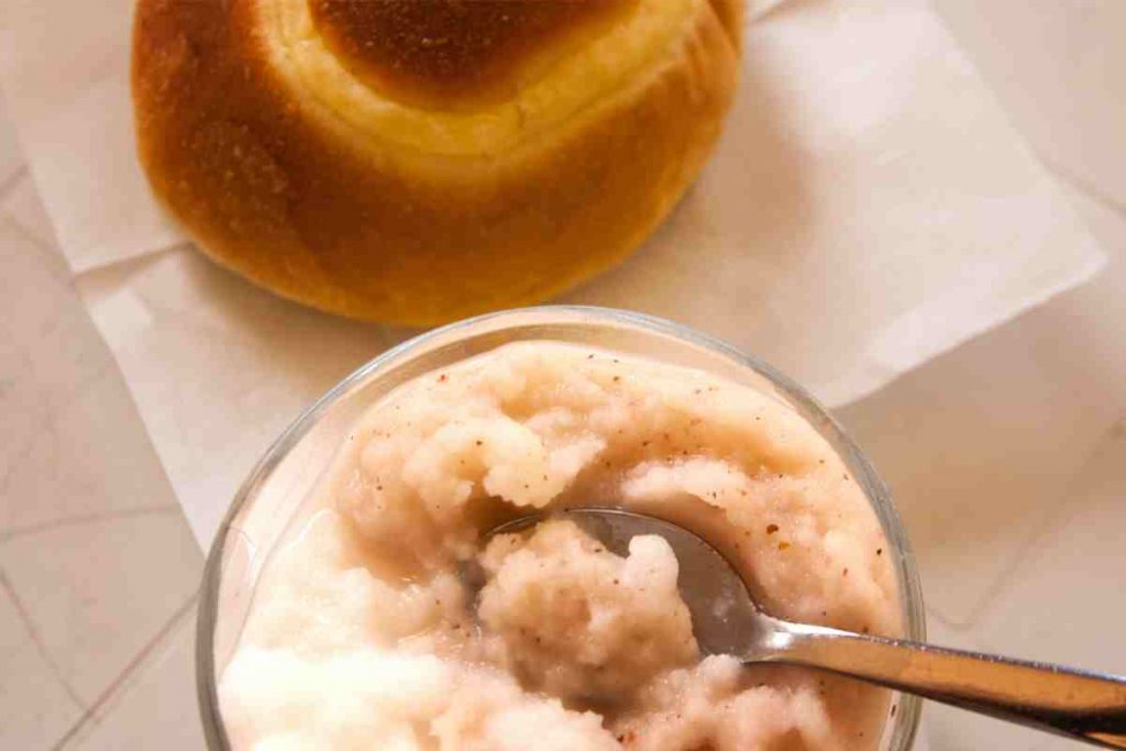 Granita alle mandorle con bimby 