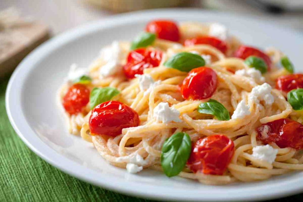 Pasta ricotta e pomodorini cremosa ricetta 