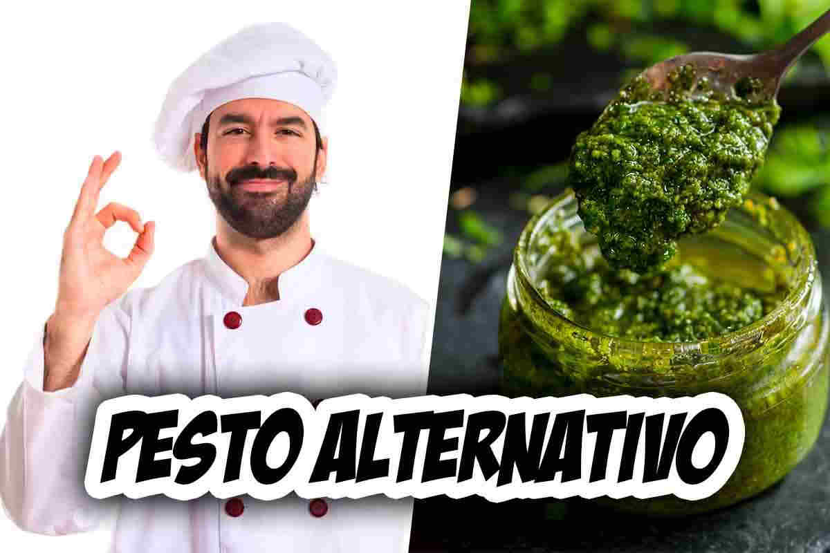 Pesto alternativo: l’idea dello chef stellato salva tutti, se non hai i pinoli in casa metti questo