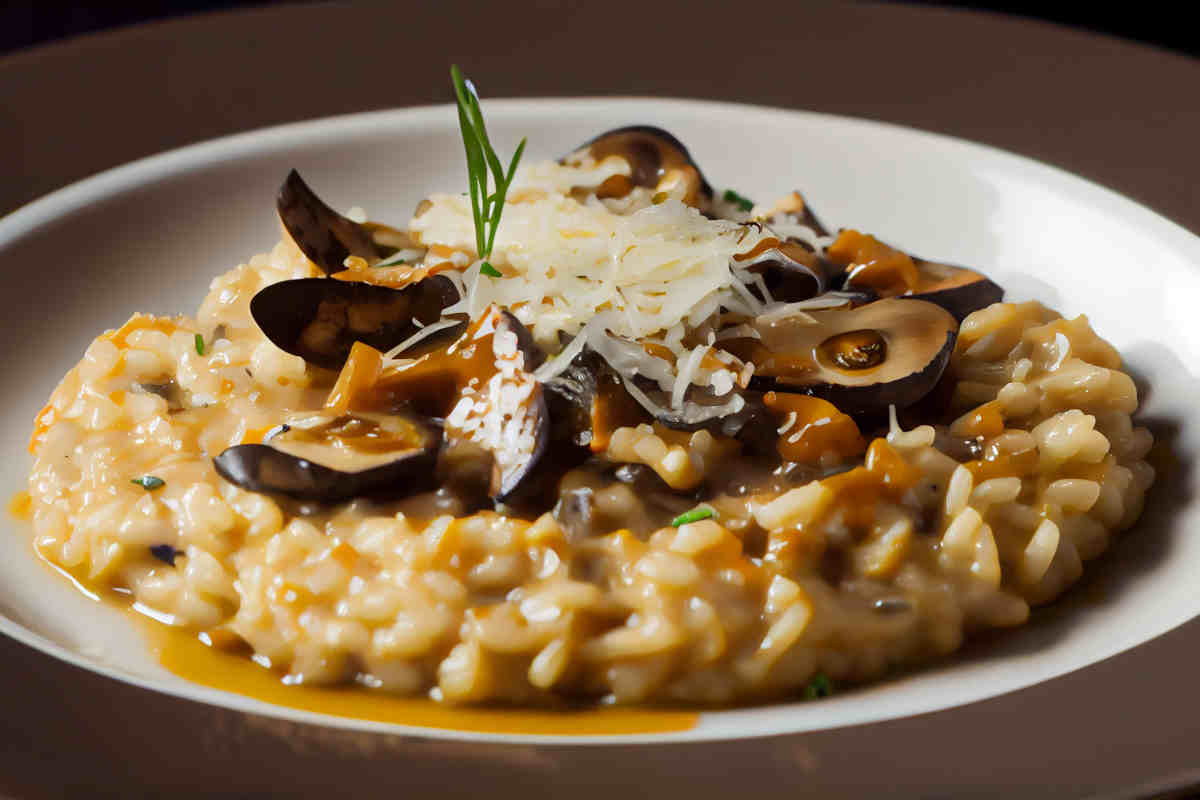 Risotto ai funghi porcini