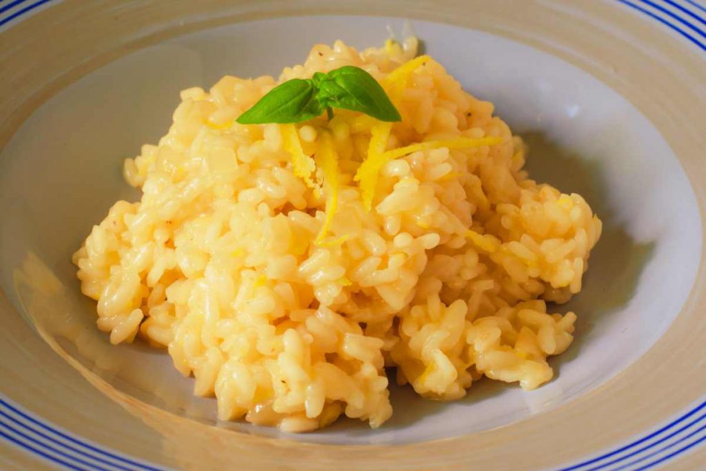 Risotto al limone ricetta 