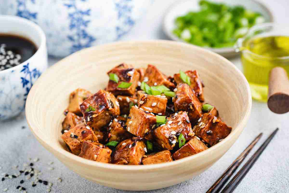 Tofu in padella ricetta
