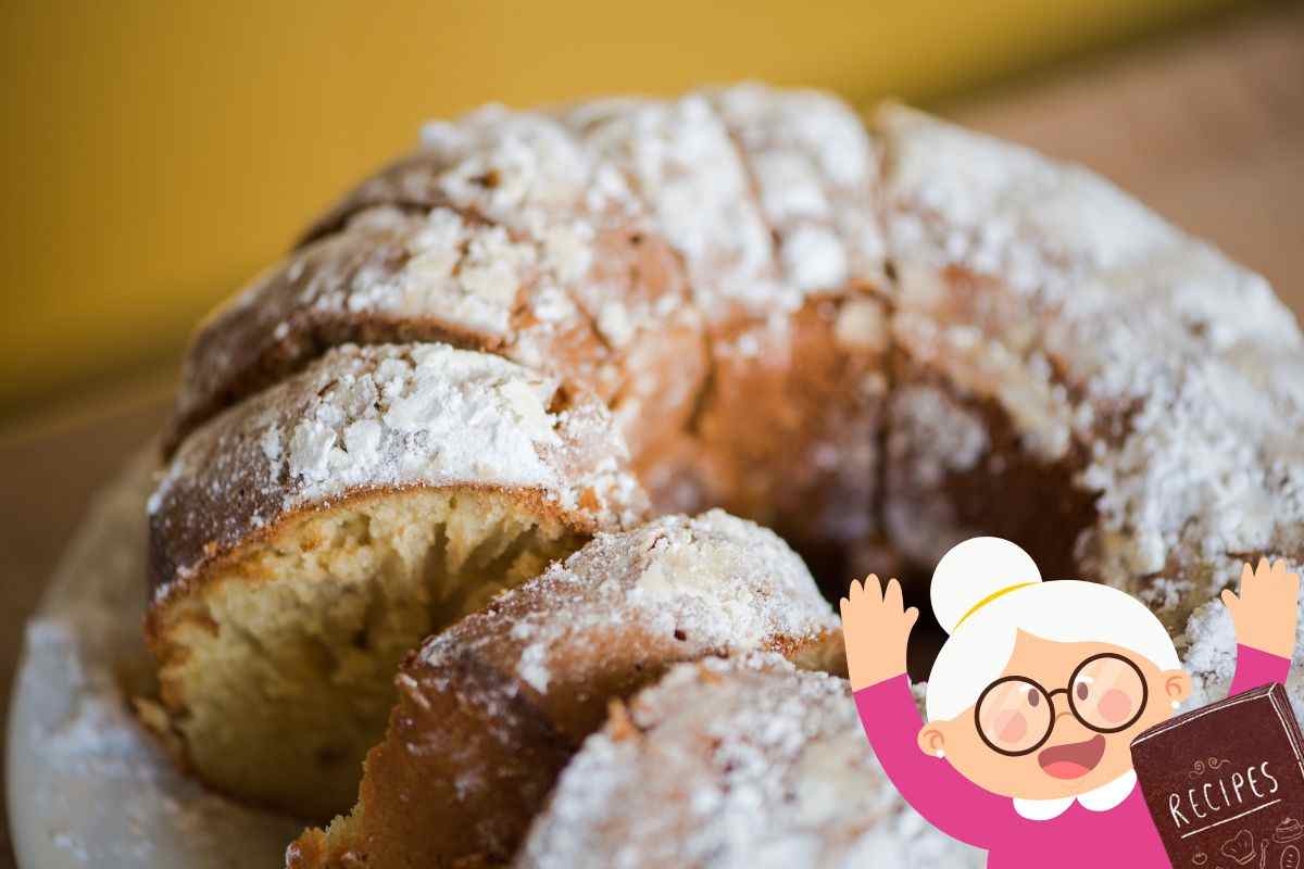 ciambellone alto soffice ricetta