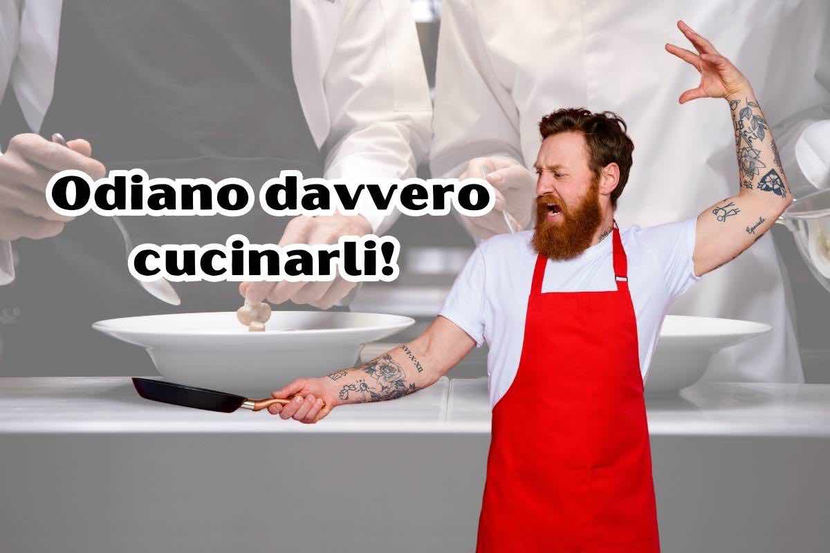 Non lo ammetteranno mai, ma gli chef (anche famosi) odiano queste cose in cucina: preferirebbero il mal di denti piuttosto!