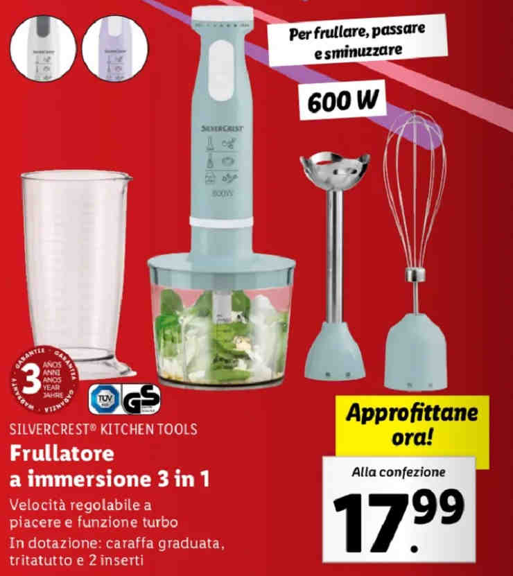 LIDL TRITATUTTO ELETTRICO