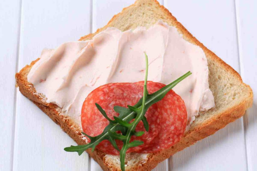 salse per crostini e bruschette: Mousse di prosciutto cotto ricetta senza panna