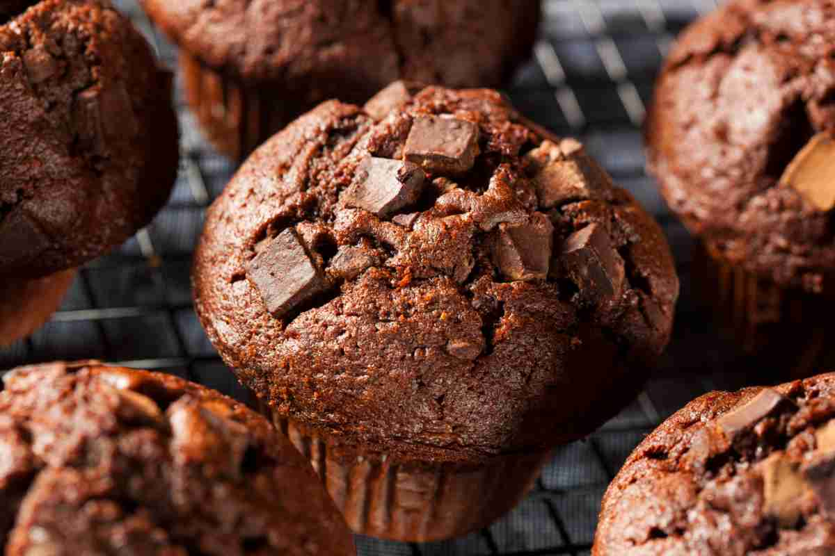 Muffin al cioccolato ricetta