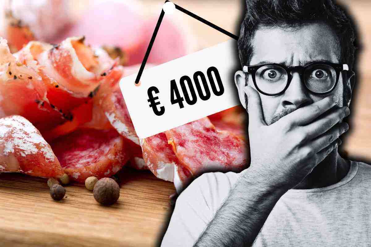 Questo semplice salume ti farà venire un colpo: costa oltre 4000 euro| Un vero schiaffo alla povertà