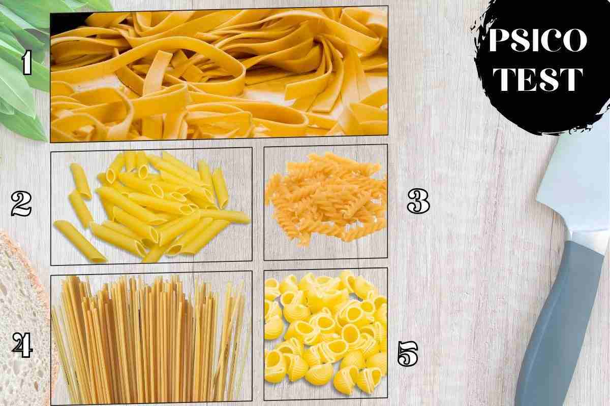 Scegli il formato di pasta che preferisci e ti dirò chi sei: scopri realmente la tua personalità