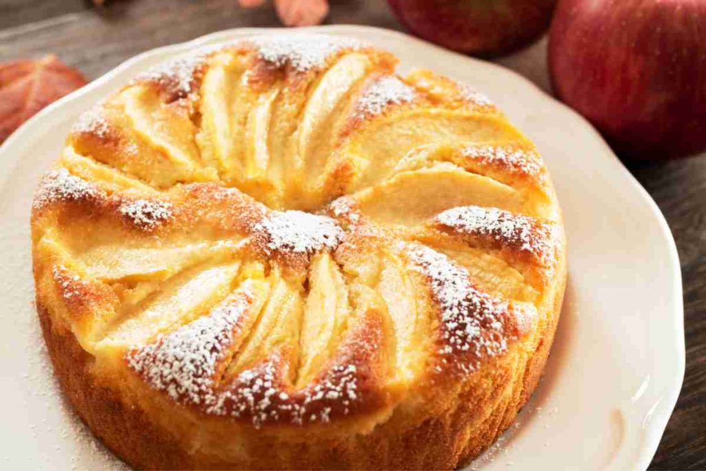 Torta di mele senza burro per torte autunnali