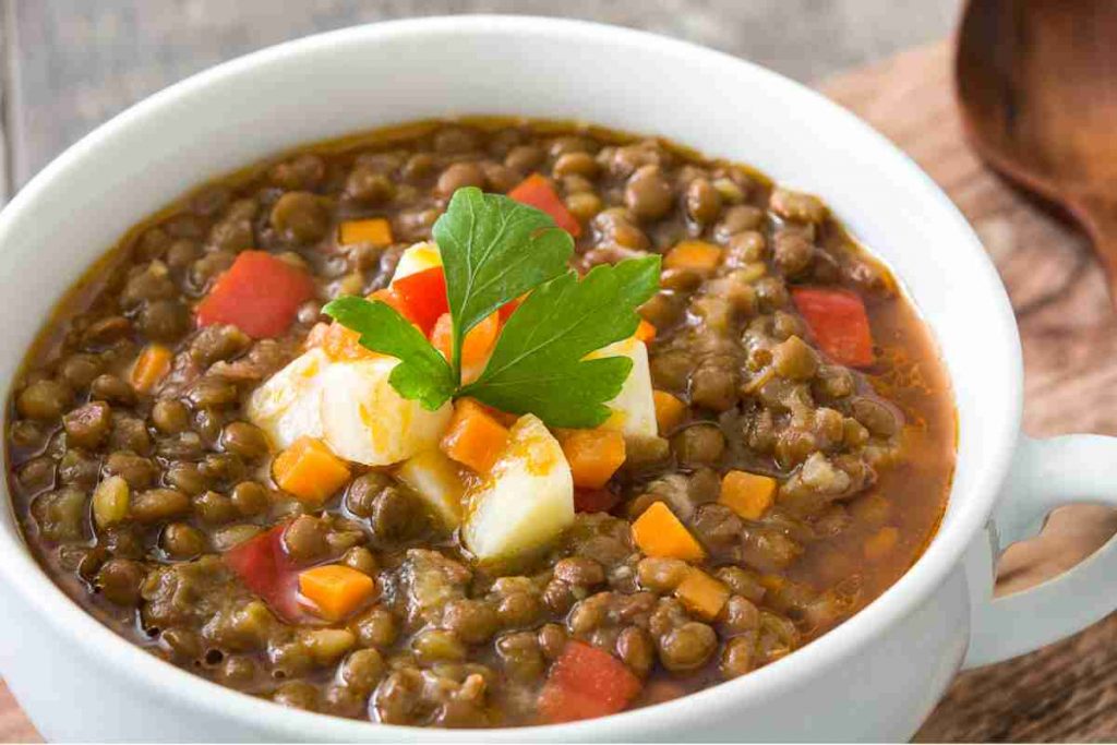 Zuppa di lenticchia ricetta