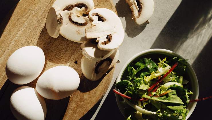 ricetta insalata di funghi 