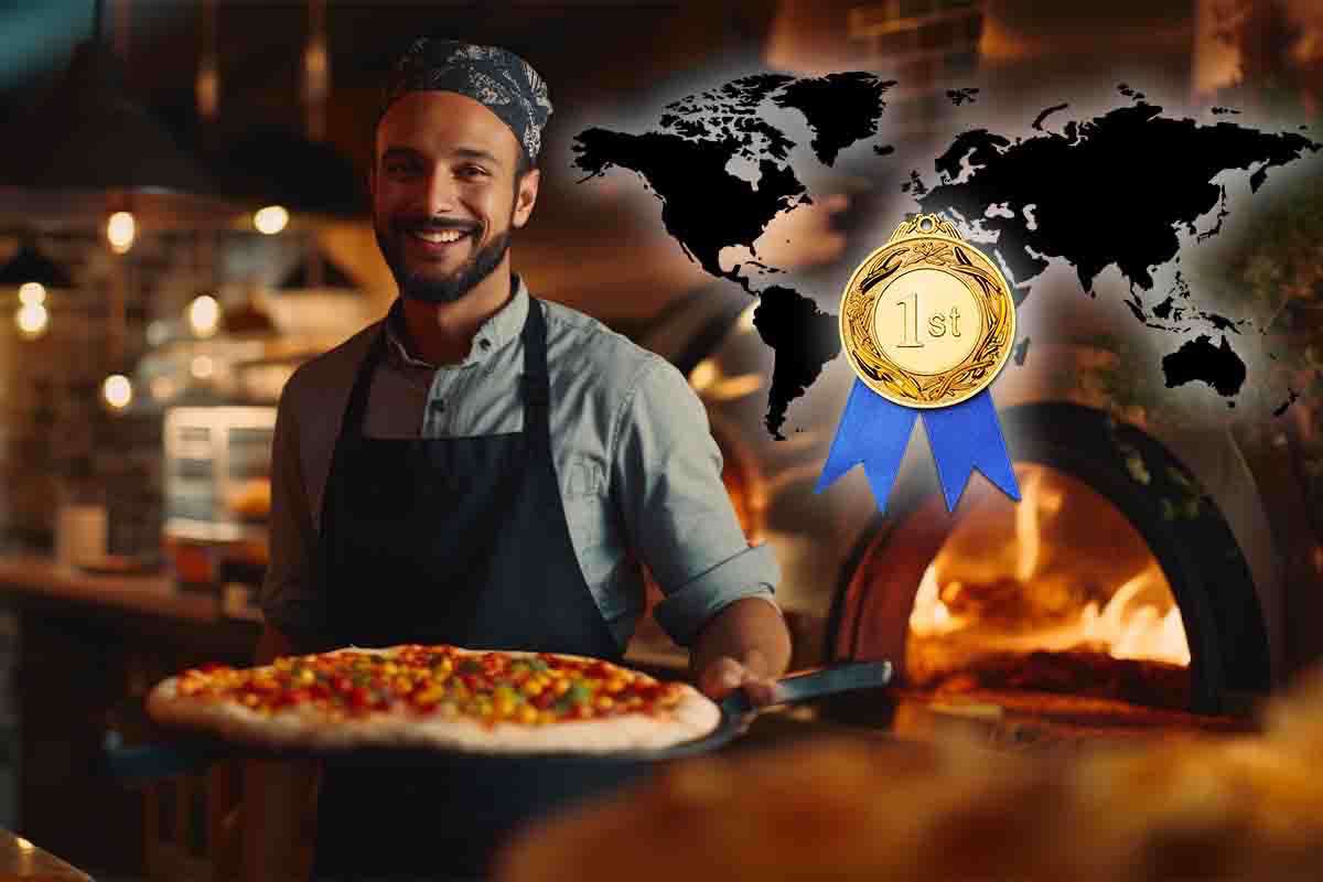 Il migliore pizzaiolo al mondo? No, non si trova in Italia