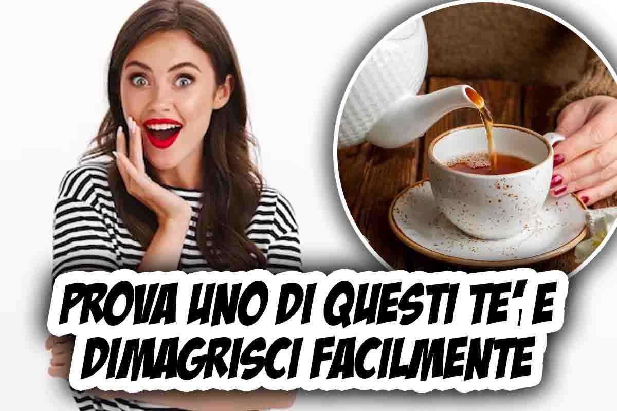 Vuoi dimagrire facilmente? Prova subito uno di questi 5 tè