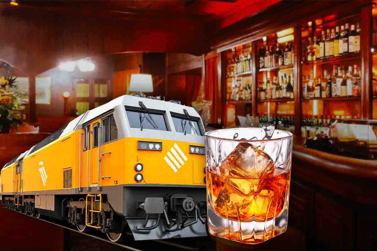 In questo bar si arriva solo in treno: un viaggio che vale il drink