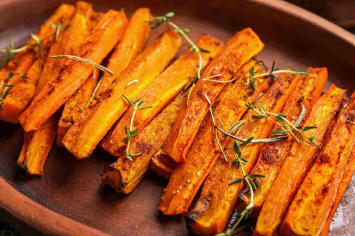 bastoncini di carote, ricetta