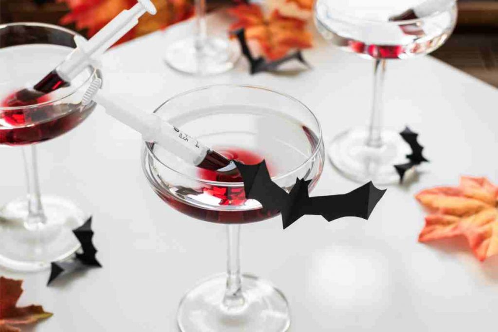 Cocktail Halloween scenografico