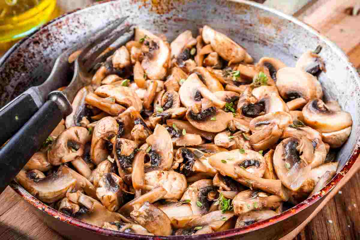 Funghi trifolati ricetta