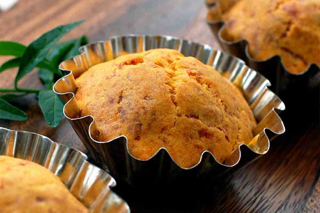 Muffin zucca e taleggio ricetta