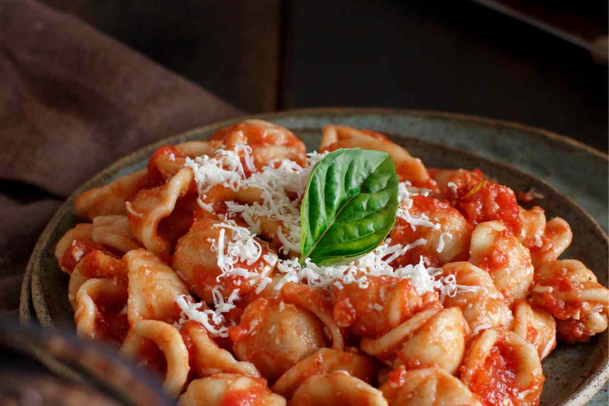 ricetta orecchiette alla positanese