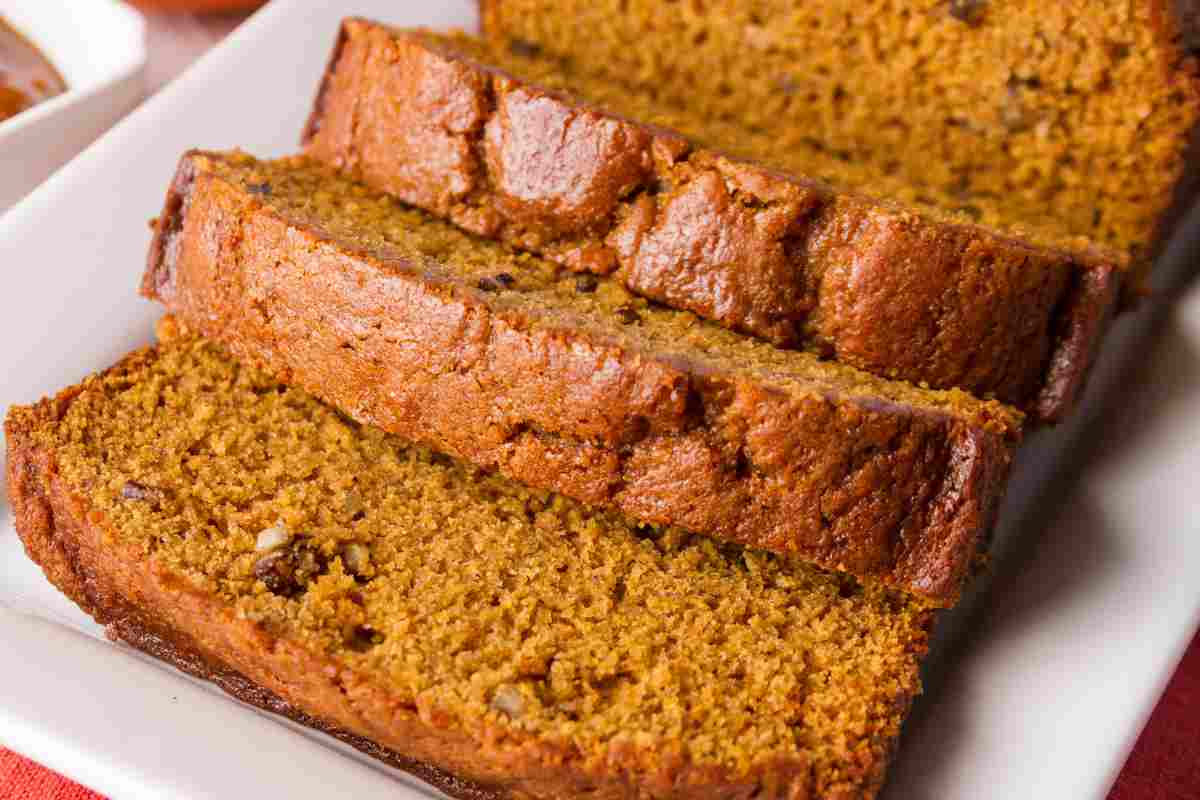 Plumcake alla zucca ricetta