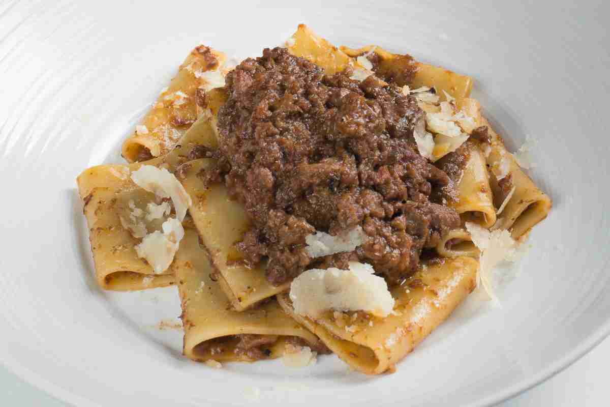ragù di anatra in bianco