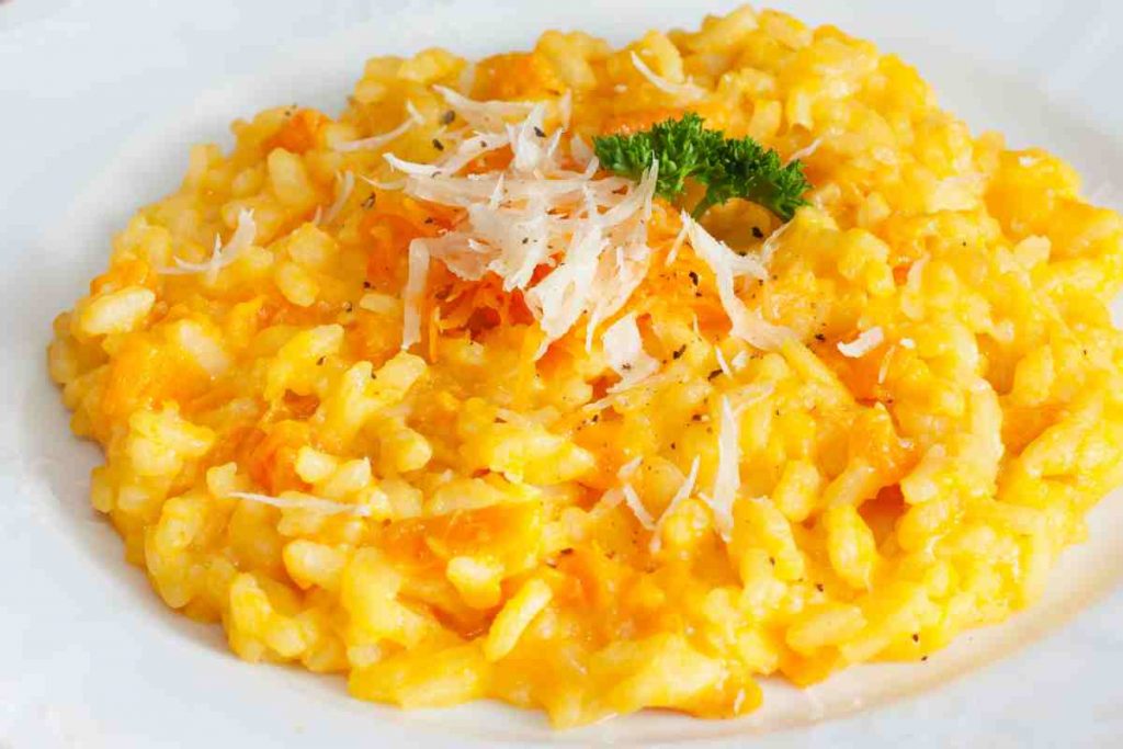 Risotto alla zucca cremoso ricetta