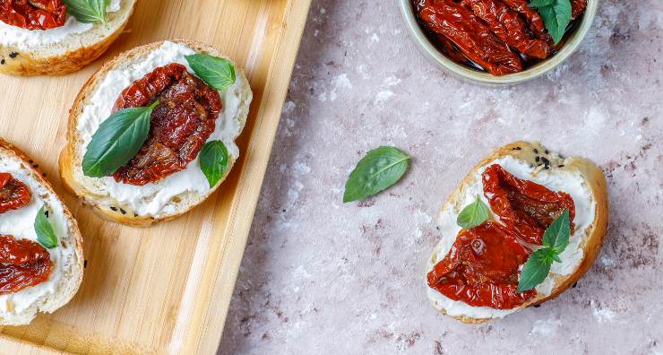 ricetta bruschetta vegetariana