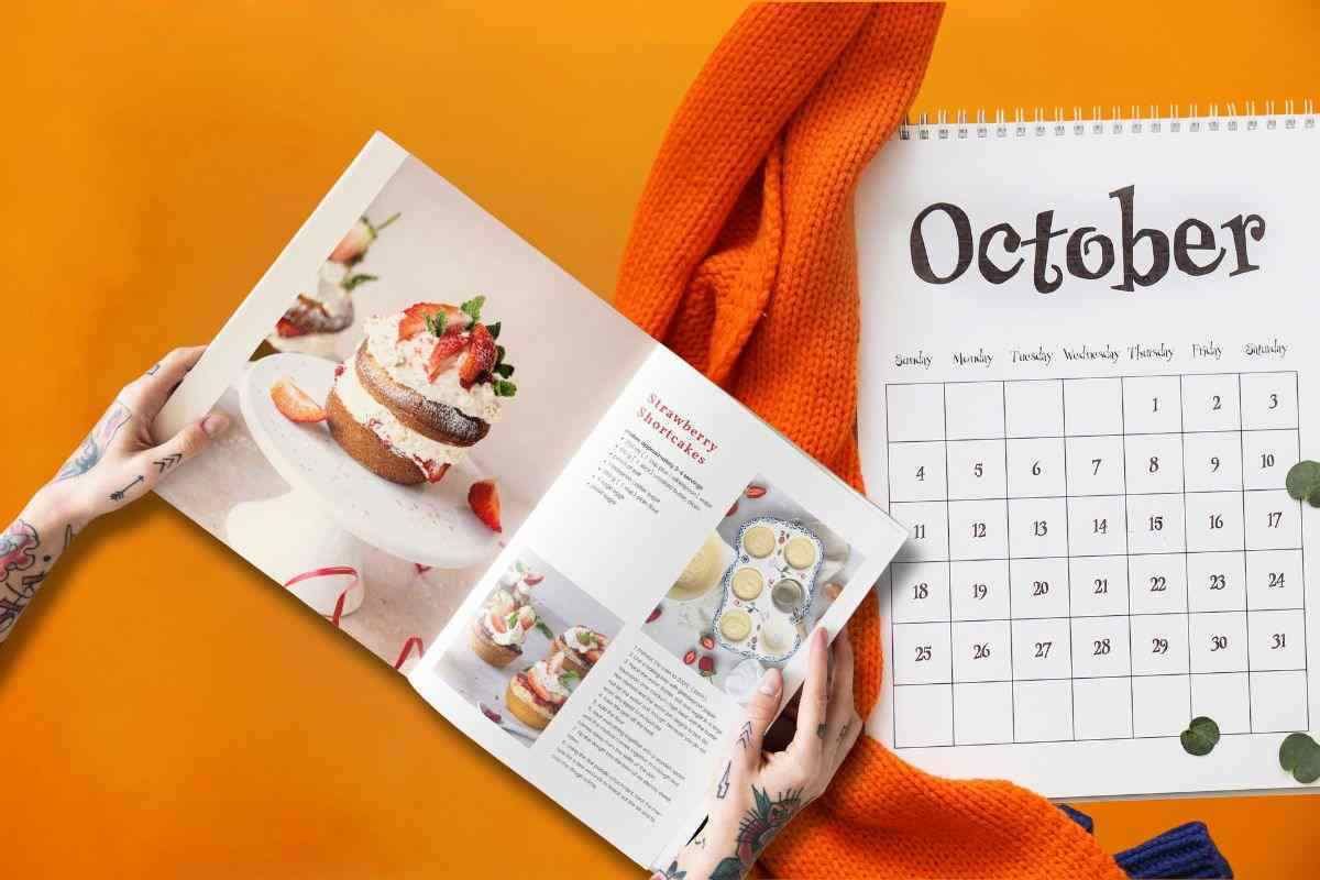 libri di ricette per il mese di ottobre