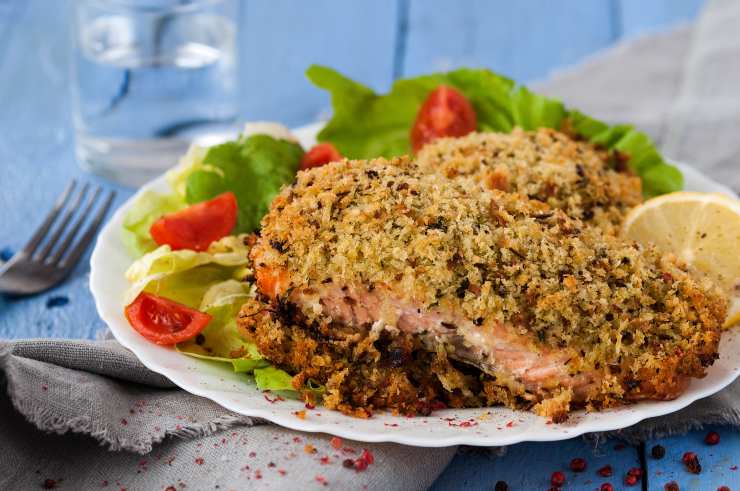 cotolette di salmone ricetta