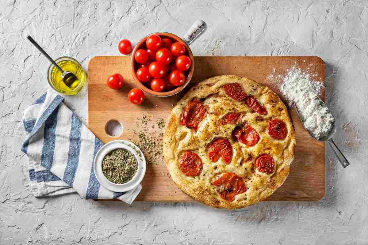 ricetta della focaccia barese