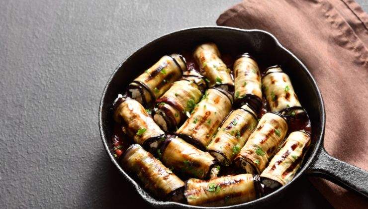 involtini di melanzane 