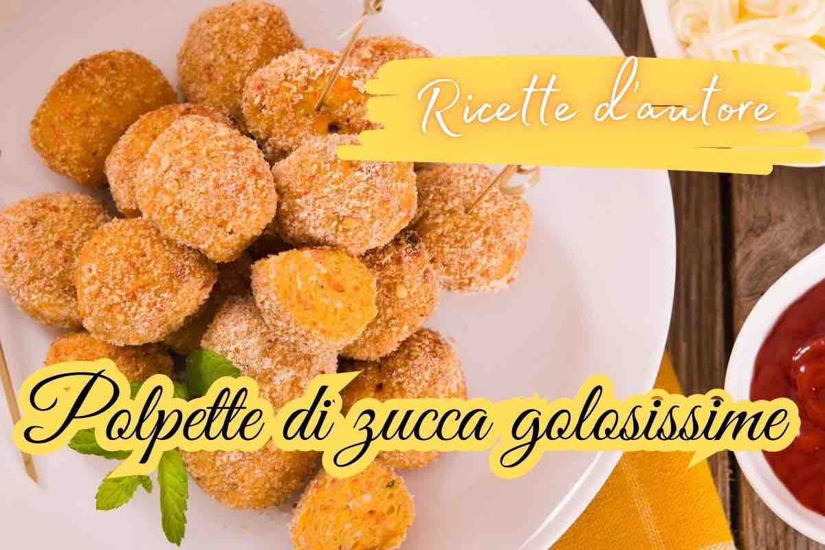 Ecco le polpette di zucca facilissime da fare in 7 minuti. Fai partire il cronometro | Zero frittura