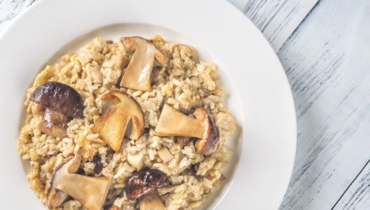 risotto ai funghi porcini