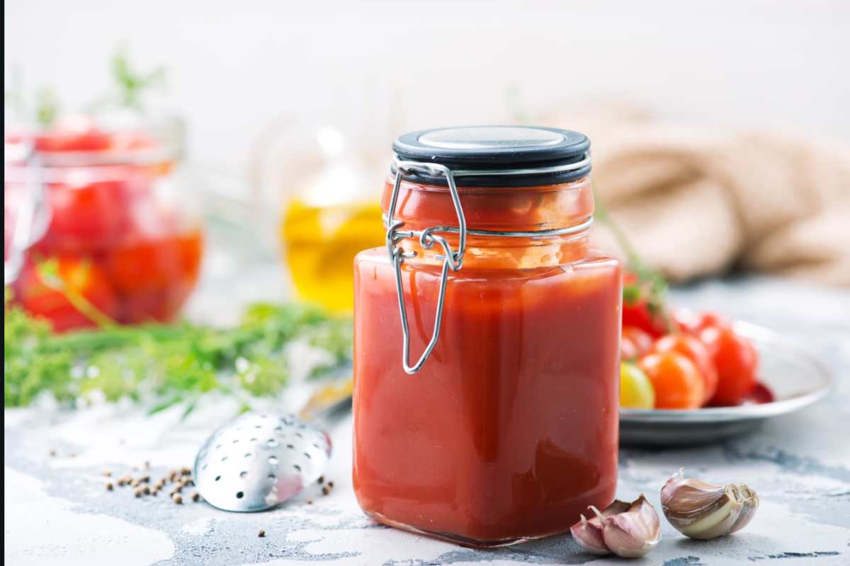 Conservare la salsa di pomodoro